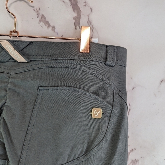 Freddy Pant Womens 8 Large Gray WR UP Booty Lifting Legging Skinny Low Waisted - Picture 12 of 13
